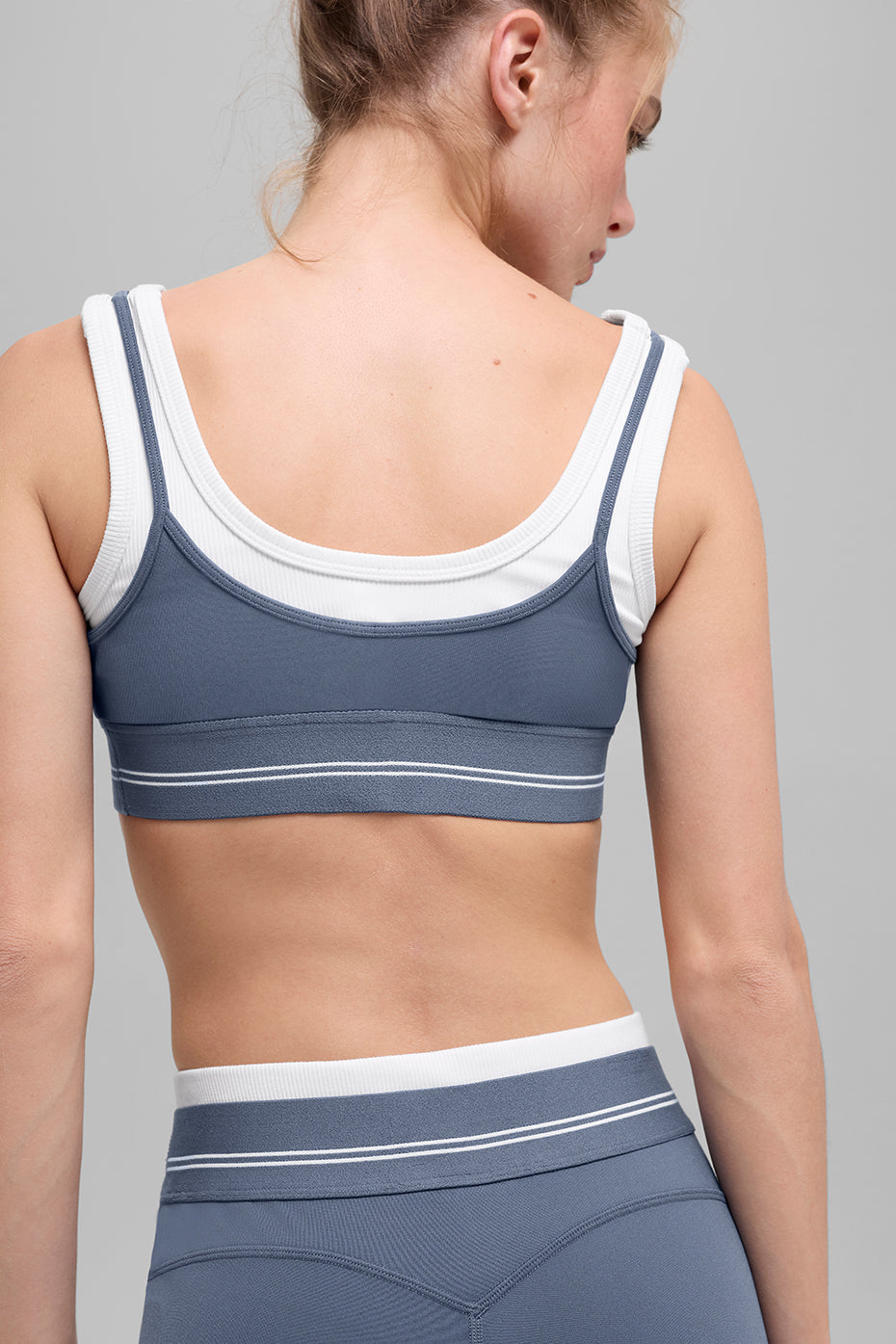 Airbrush Better Together Bra - Bluestone/White